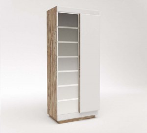 Роксет Шкаф для одежды с зеркалом 2Д (КМК 0554.11)